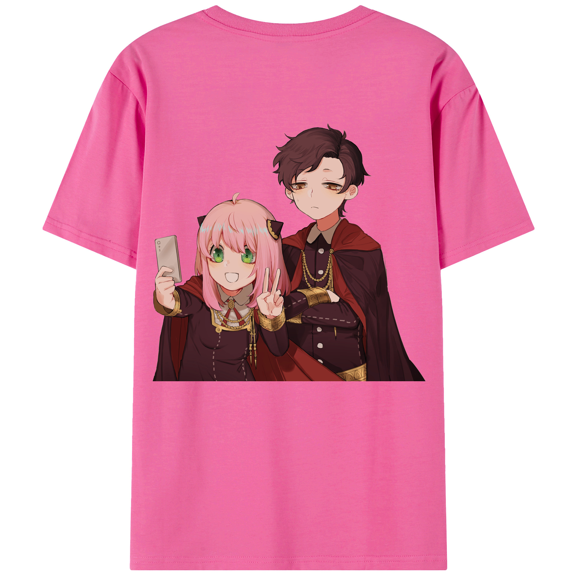 （画像用） SPY×FAMILY间谍家家酒 レディース半袖Tシャツ(バックプリント)